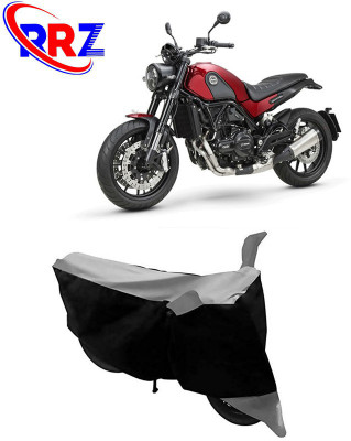 RRZ Waterproof Two Wheeler Cover for Benelli(Leoncino, Black, Grey)