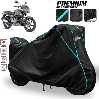 xodi Waterproof Two Wheeler Cover for Bajaj(Pulsar 150 BS6, Black, Blue, Multicolor)