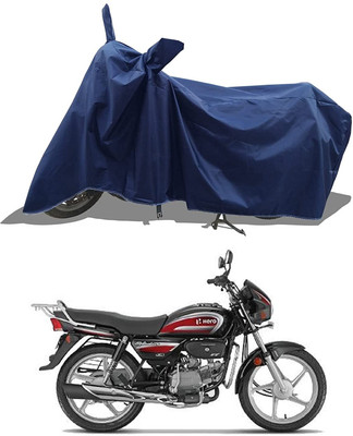 AASHTIK MART Two Wheeler Cover for Hero(MotoCorp Splendor Plus, Blue)