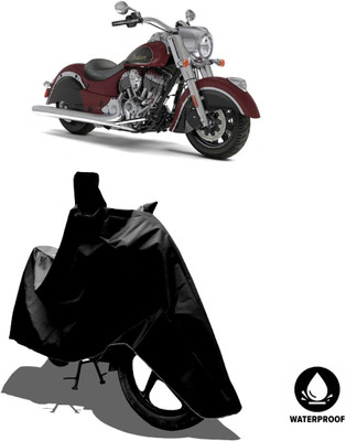 Amexride Waterproof Two Wheeler Cover for Indian(Chief Classic, Black)