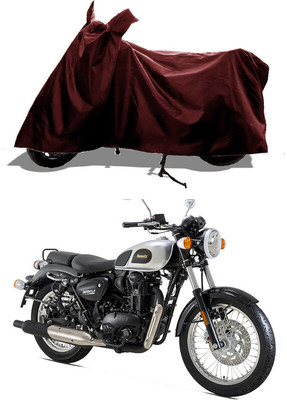 GROFATIK Two Wheeler Cover for Benelli(Imperiale 400, Maroon)