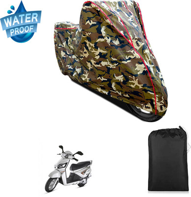 PAGORA Waterproof Two Wheeler Cover for Mahindra(Gusto, Yellow)