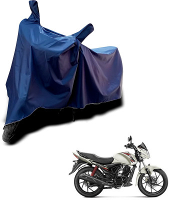 KEDIT Two Wheeler Cover for Suzuki(Sling Shot Plus, Blue)