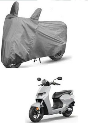 Tritika Waterproof Two Wheeler Cover for Bounce(Infinity E1, Grey)