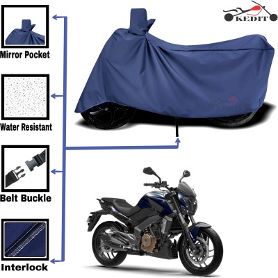 KEDIT Two Wheeler Cover for Universal For Bike(Dominar 250, Blue)