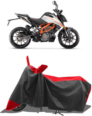 SPECTUS Two Wheeler Cover for KTM(125 Duke BS6, Red)