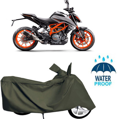 Autoinnovation Waterproof Two Wheeler Cover for KTM(Green)