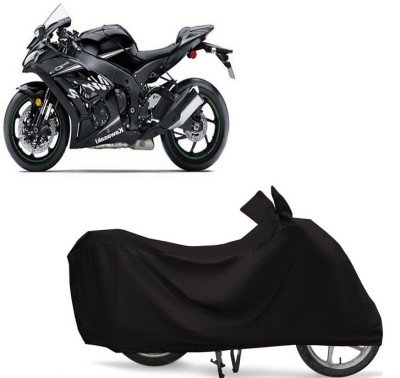 EGAL Two Wheeler Cover for Kawasaki(Ninja ZX-10R BS6, Black)