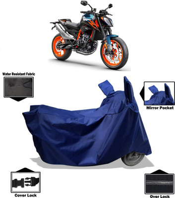 Amexride Two Wheeler Cover for KTM(890 Duke, Blue)