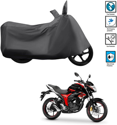 CODOKI Waterproof Two Wheeler Cover for Suzuki(Gixxer Special Edition, Grey)
