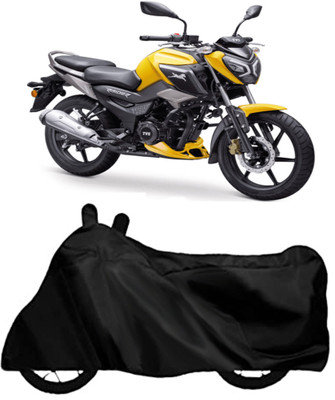 Autoinnovation Waterproof Two Wheeler Cover for TVS(Raider, Black)