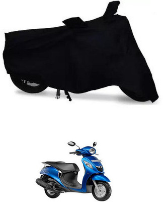 APNEK Waterproof Two Wheeler Cover for Yamaha(Fascino, Black)