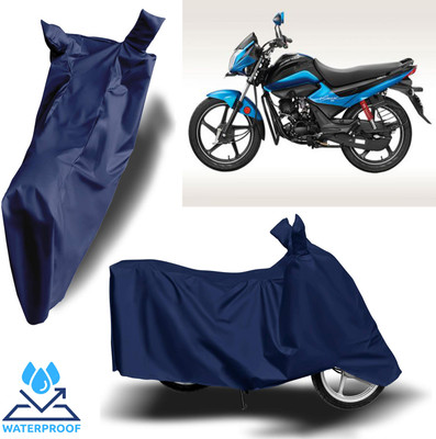 Autoinnovation Waterproof Two Wheeler Cover for Hero(Splendor I Smart, Blue)