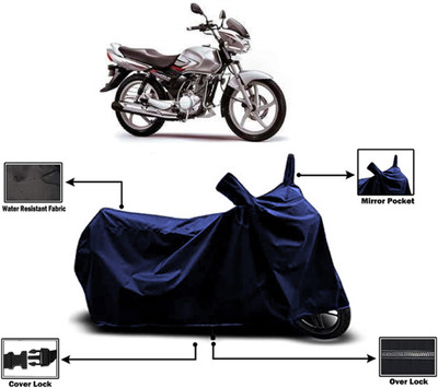 Amexride Two Wheeler Cover for Suzuki(Zeus, Blue)