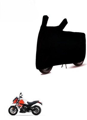 the victor Waterproof Two Wheeler Cover for Mahindra(Mojo, Black)