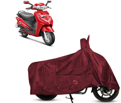 EGAL Waterproof Two Wheeler Cover for Hero(Duet LX 110CC, Maroon)