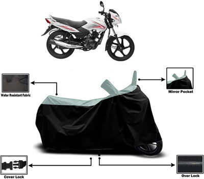 Amexride Two Wheeler Cover for TVS(Sport ES, Multicolor)