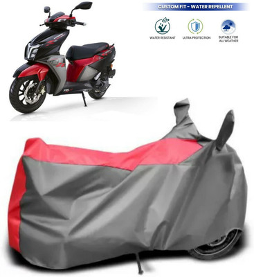 ma collections Waterproof Two Wheeler Cover for TVS(Ntorq 125, Grey)