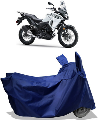 Amexride Two Wheeler Cover for Kawasaki(Versys X 300, Blue)