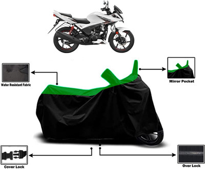 Amexride Two Wheeler Cover for Hero(Ignitor, Green)