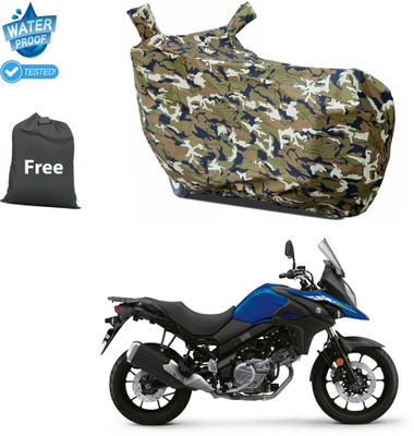 CODOKI Waterproof Two Wheeler Cover for Suzuki(Yellow)