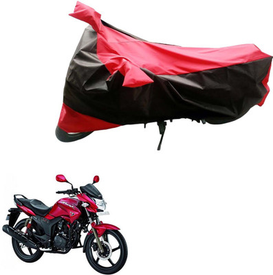 Mdstar Waterproof Two Wheeler Cover for Hero(Hunk, Black, Red)