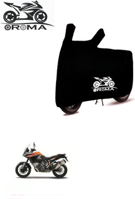 DeepShakshi AUTOMOTIVE Waterproof Two Wheeler Cover for KTM(1050 Adventure BS6, Black)