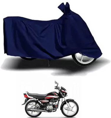 RONISH Waterproof Two Wheeler Cover for Hero(HF Deluxe, Blue)