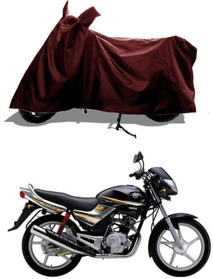 GROFATIK Two Wheeler Cover for Yamaha(Libero, Maroon)
