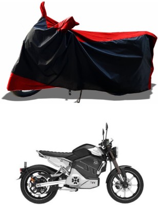 AESTRYD Two Wheeler Cover for Revolt(RV Cafe Racer BS6, Red)