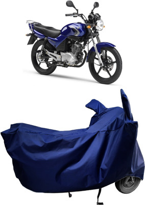 Amexride Two Wheeler Cover for Yamaha(YBR 125, Blue)