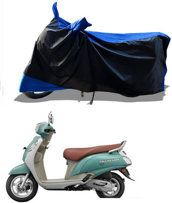 DeepShakshi AUTOMOTIVE Waterproof Two Wheeler Cover for Suzuki(New Access 125, Blue)