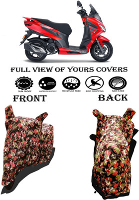 Amexride Two Wheeler Cover for Aprilia(SXR 160, Multicolor)