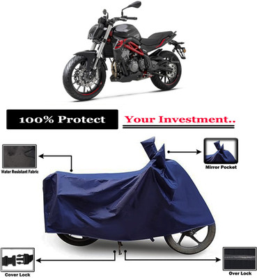 Amexride Two Wheeler Cover for Benelli(302 S, Blue)