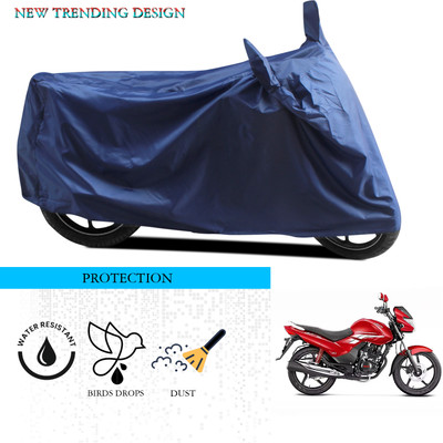 GOSHIV-car and bike accessories Waterproof Two Wheeler Cover for Hero(Achiever, Blue)