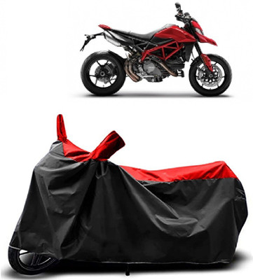 MMSSTAR Waterproof Two Wheeler Cover for Ducati(Hypermotard 939, Red)