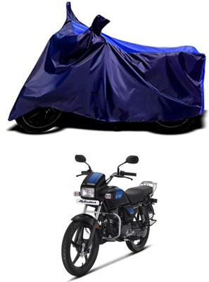 VESMEI Two Wheeler Cover for Hero(Splendor Plus, Blue)