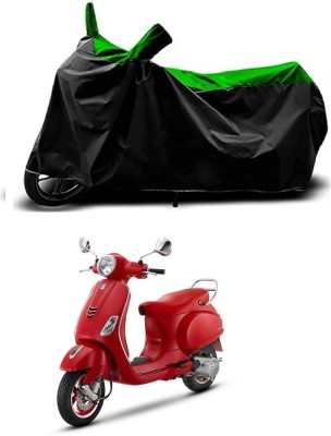 OliverX Waterproof Two Wheeler Cover for Vespa(Vespa LX 125, Green)