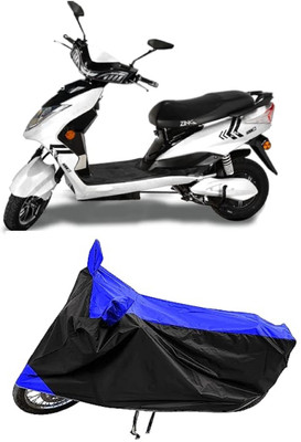 MMSSTAR Waterproof Two Wheeler Cover for Kinetic(Zing, Blue)