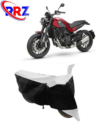 RRZ Waterproof Two Wheeler Cover for Benelli(Leoncino, Black, White)
