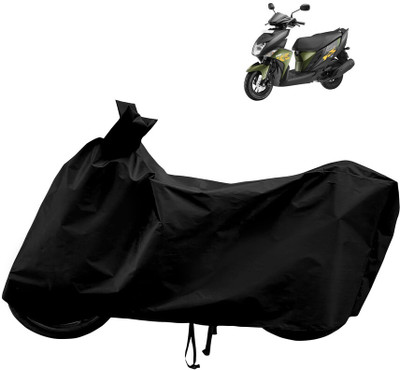 Horseyaart Waterproof Two Wheeler Cover for Yamaha(Cygnus Ray ZR BS6, Black)