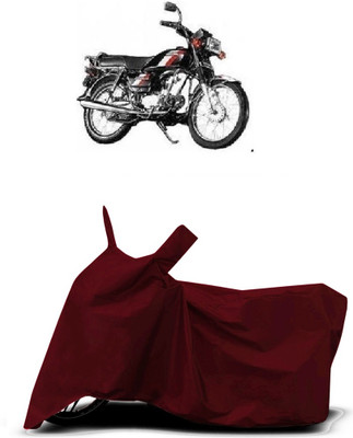VESMEI Two Wheeler Cover for Honda(CD 100 SS, Red)