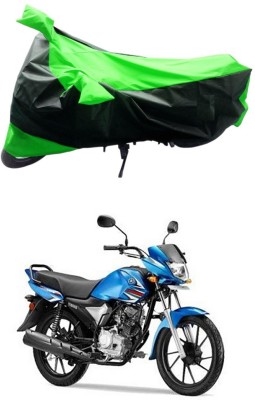 Genipap Two Wheeler Cover for Yamaha(Saluto RX, Green, Black)