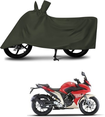 LICATOR Waterproof Two Wheeler Cover for Yamaha(Fazer-250, Green)