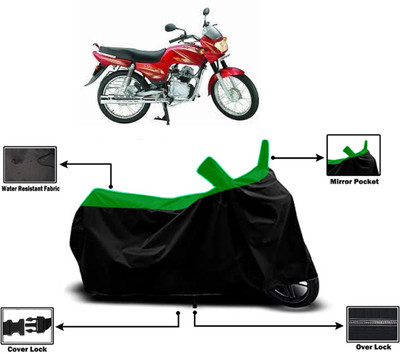 Amexride Two Wheeler Cover for LML(CRD, Green)