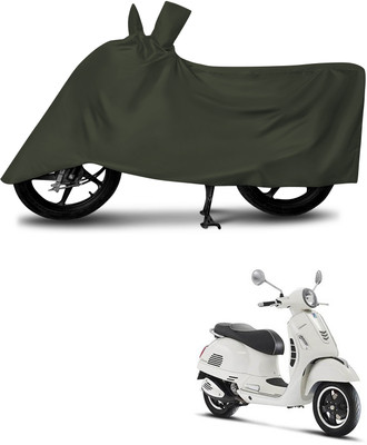 aosis Waterproof Two Wheeler Cover for Vespa(GTS Super 125, Green)