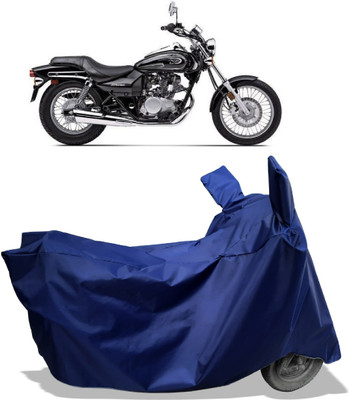 Amexride Two Wheeler Cover for Bajaj(Eliminator, Blue)