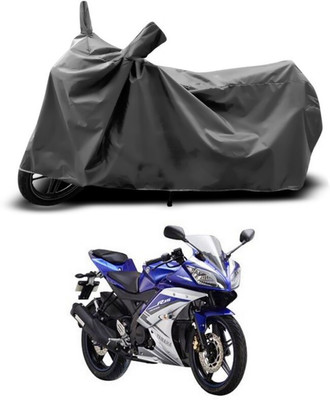 SEBONGO Waterproof Two Wheeler Cover for Yamaha(YZF R15 S, Grey)