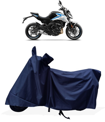 Tricway Two Wheeler Cover for CFMoto(400NK BS6, Blue)