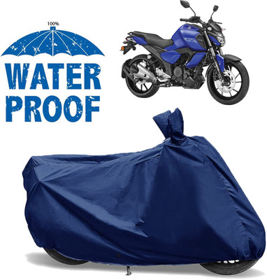 OliverX Waterproof Two Wheeler Cover for Yamaha(FZ-X, Blue)